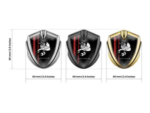 Auto Marca Badge Look Moderno Stile Tuning